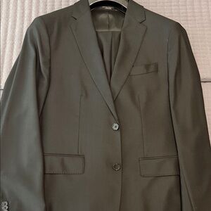 Banana Republic Classic Black Men's Suit (40 Reg Slim fit) (Pants 34x32)